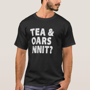 Grappige Britse Roeien Shirt Roeier Zwarte Theelie