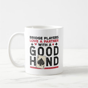 Grappige Brug Speler Partner Goede Hand Koffiemok