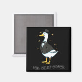 Grappige Bruid Om Te Zijn Meneer Domme Gans Huweli Magneet (Voorkant / Achterkant)