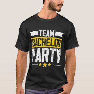 Grappige Bruidegom Huwelijk Bachelorfeest T-shirt