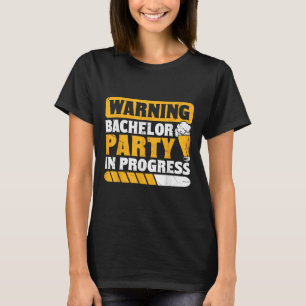 Grappige Bruidegom Trouwen Verlovingsfeest _1  T-shirt