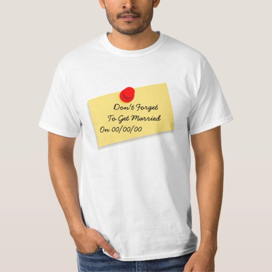 Grappige bruiloft t shirt, bruidegom, bruid, t-shirt (Voorkant)