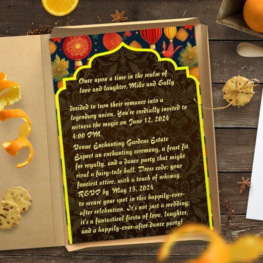 Grappige bruiloft uitnodigingen formulering