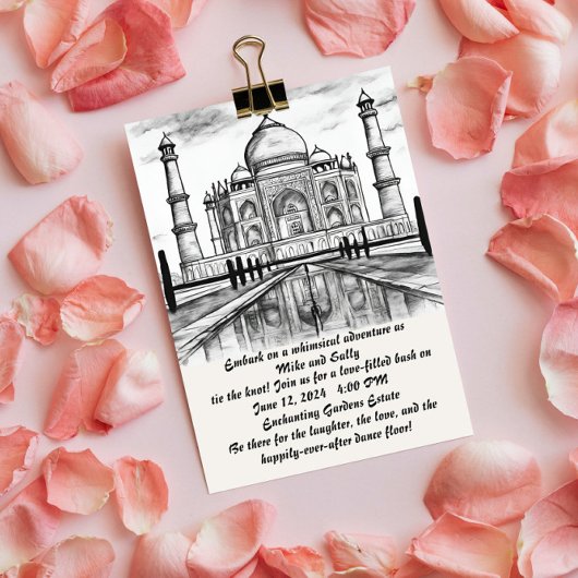 Grappige bruiloft uitnodigingen formulering