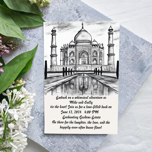 Grappige bruiloft uitnodigingen formulering