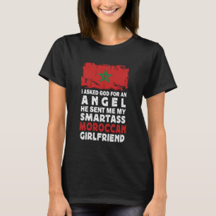 Grappige brutale Marokkaanse vriendin Marokkaanse T-shirt