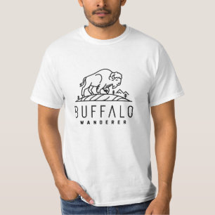 Grappige Buffalo Design voor Wildlife Lovers T-shirt
