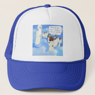 Grappige Buffalo Wings In De Hemel Cadeau Trucker Pet