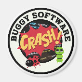 Grappige Buggy Software Magneet (Voorkant)