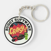Grappige Buggy Software Sleutelhanger (Achterkant)