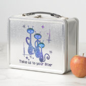 Grappige buitenaardse katten - "Breng ons naar je  (In situ)