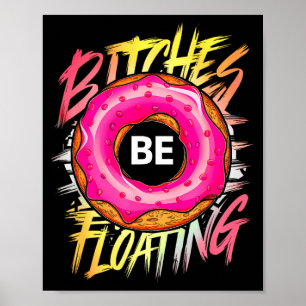 Grappige Buizen zweven Zomer Float Poster