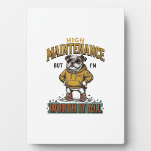 Grappige Bulldog Citaat Vintage Gravure T-shirt De Fotoplaat