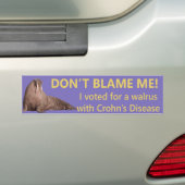 Grappige bumpersticker (Op auto)