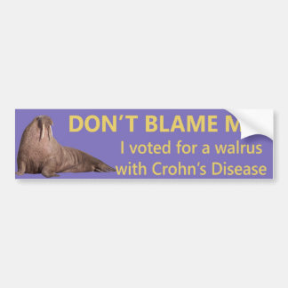 Grappige bumpersticker