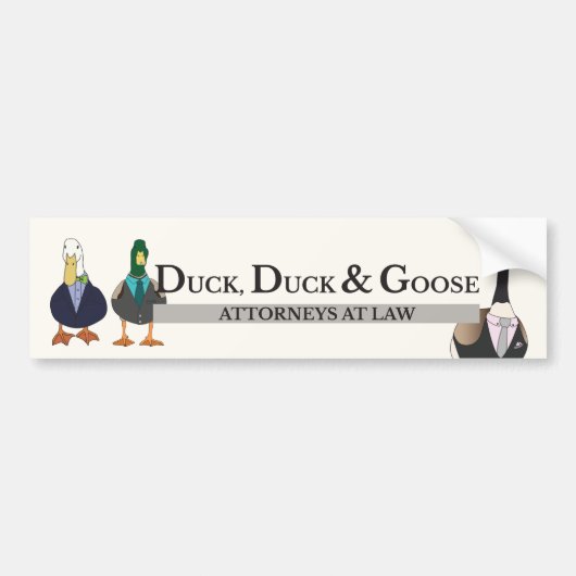 Grappige Bumpersticker (Voorkant)