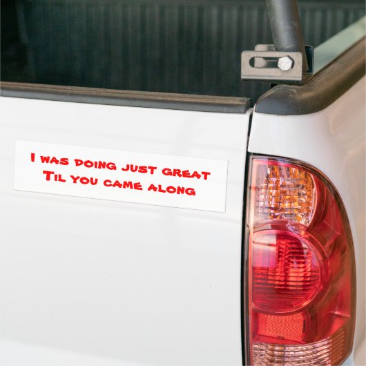 grappige bumperstickers (Op Truck)