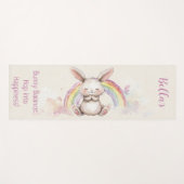 Grappige bunny kinder yoga mat (Voorkant (horizontaal))