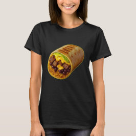 Grappige burrito voor foodies t-shirt