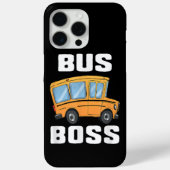 Grappige bus baas school buschauffeur Case-Mate iPhone case (Achterkant)