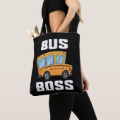 Grappige Bus Baas Schoolbuschauffeur Draagtas (Dichtbij)