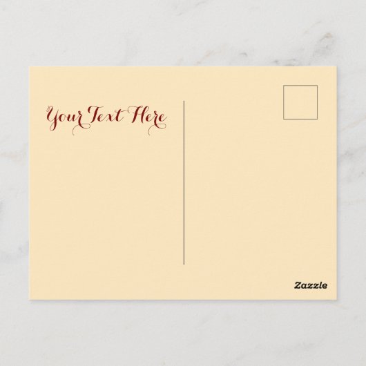 Grappige Cactus Bruid  Briefkaart (Achterkant)