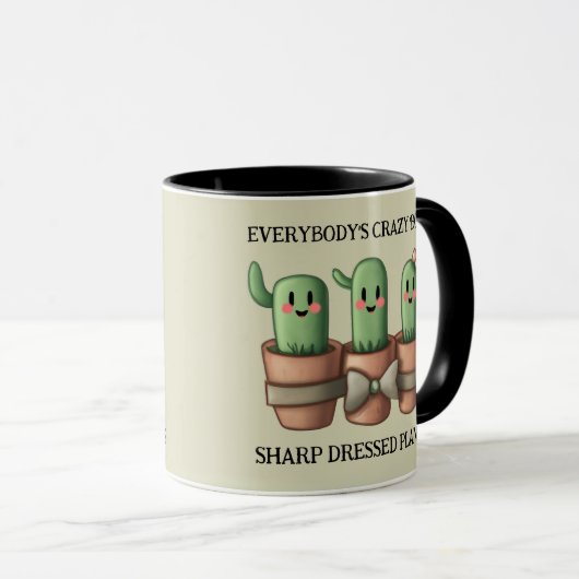 Grappige cactussen Iedereen is gek over scherp ... Mok (Voorkant rechts)