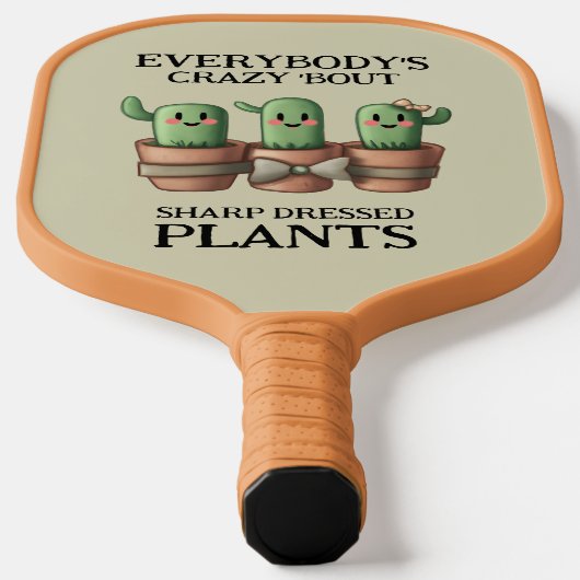 Grappige cactussen Iedereen is gek over scherp ... Pickleball Paddle (Laagn)