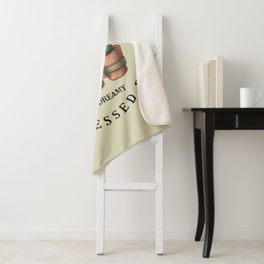 Grappige cactussen Iedereen is gek over scherp ... Sherpa Deken (In situ)