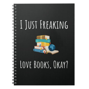 Grappige Cadeau-ideeën voor Boeklezers Lezen Nerd Notitieboek