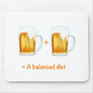 Grappige cadeaus voor bierliefhebbers - kan worden muismat