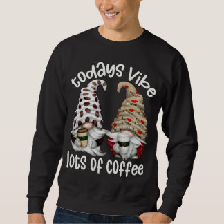 Grappige cafetaria veel koffie kabouters trui