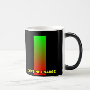 Grappige Caffeïne Niveau Indicator Morfende Koffie Magische Mok