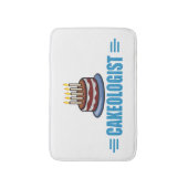 Grappige cake ontwerp badmat (Voorkant Verticaal)