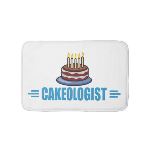 Grappige cake ontwerp badmat