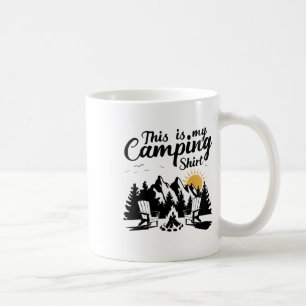 Grappige Camper Wandelend Natuur Kamperen Rv Dit I Koffiemok