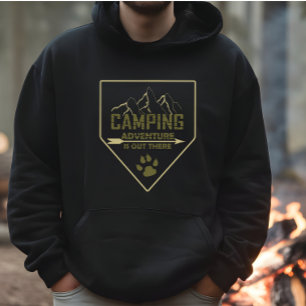 Grappige camping camper gezegden voor campers hoodie