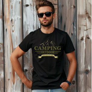 Grappige camping spreuk Camper cadeau T-shirt