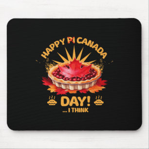 Grappige Canada Day en trots patriottisch Canadees Muismat