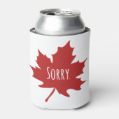 Grappige Canadese Koelbox Blikjeskoeler (Blikje Voorkant)