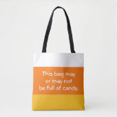 Grappige Candy Corn Schoudertas Draagtas (Voorkant)
