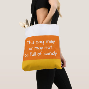 Grappige Candy Corn Schoudertas Draagtas