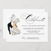 Grappige Cannoli Italiaanse bruiloft Kaart (Voorkant / Achterkant)