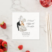 Grappige Cannoli Italiaanse bruiloft Servet (Insitu)