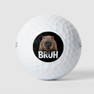 Grappige Capybara Bruh Golfballen