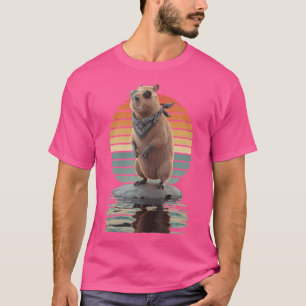 Grappige Capybara Zonnebril Capybara T-shirt