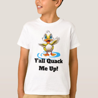 Grappige Cartoon Duckling Kinderen T-shirt