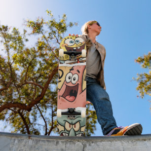 Grappige Cartoon Notitieboek Cover – Kleurrijke Ka Skateboard