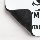 Grappige Cartoon van "I'm Fine" Arrows Muismat (Hoek)