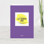 Grappige Cartoon Vrouw Drink Wijnkerst Feestdagen Kaart (Achterkant)